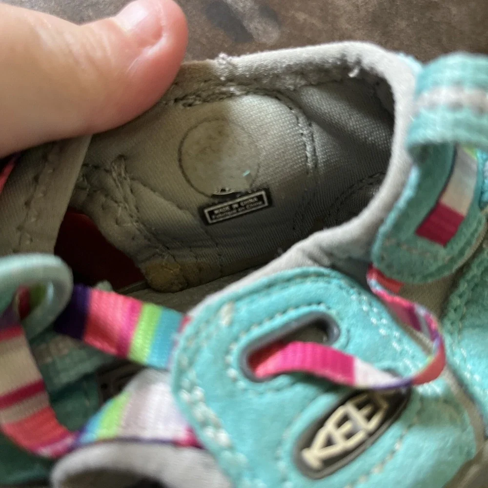 Keen Whisper Girls Multicolor Outdoor Hiking Water Shoes Casual Girls 2/3